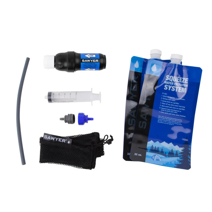Squeeze Water Filter Kit - Quest Outdoors