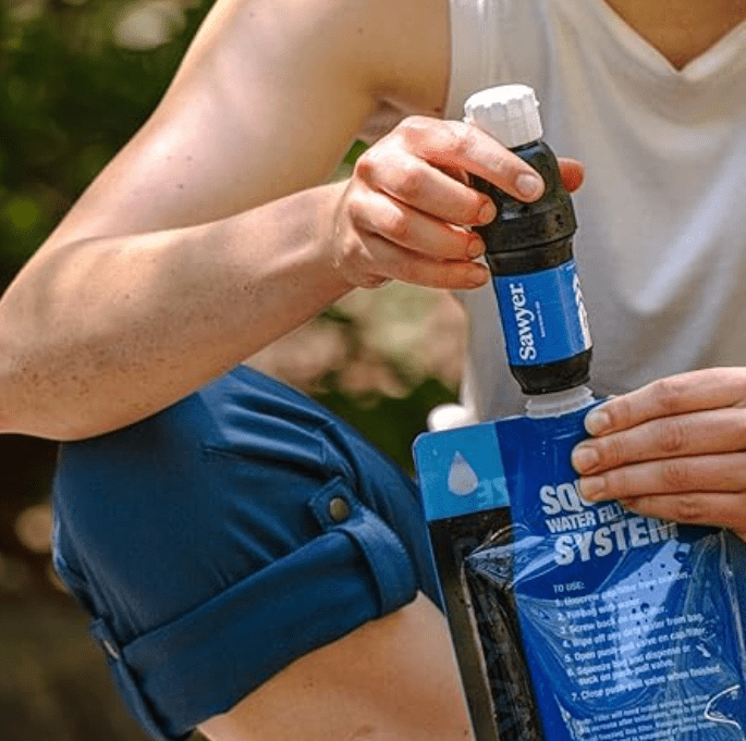 Squeeze Water Filter Kit - Quest Outdoors