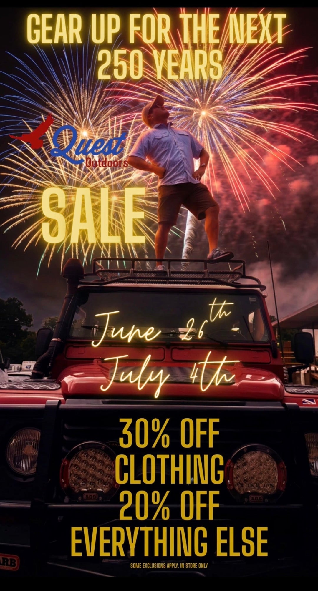 4th of July Sale - Quest Outdoors