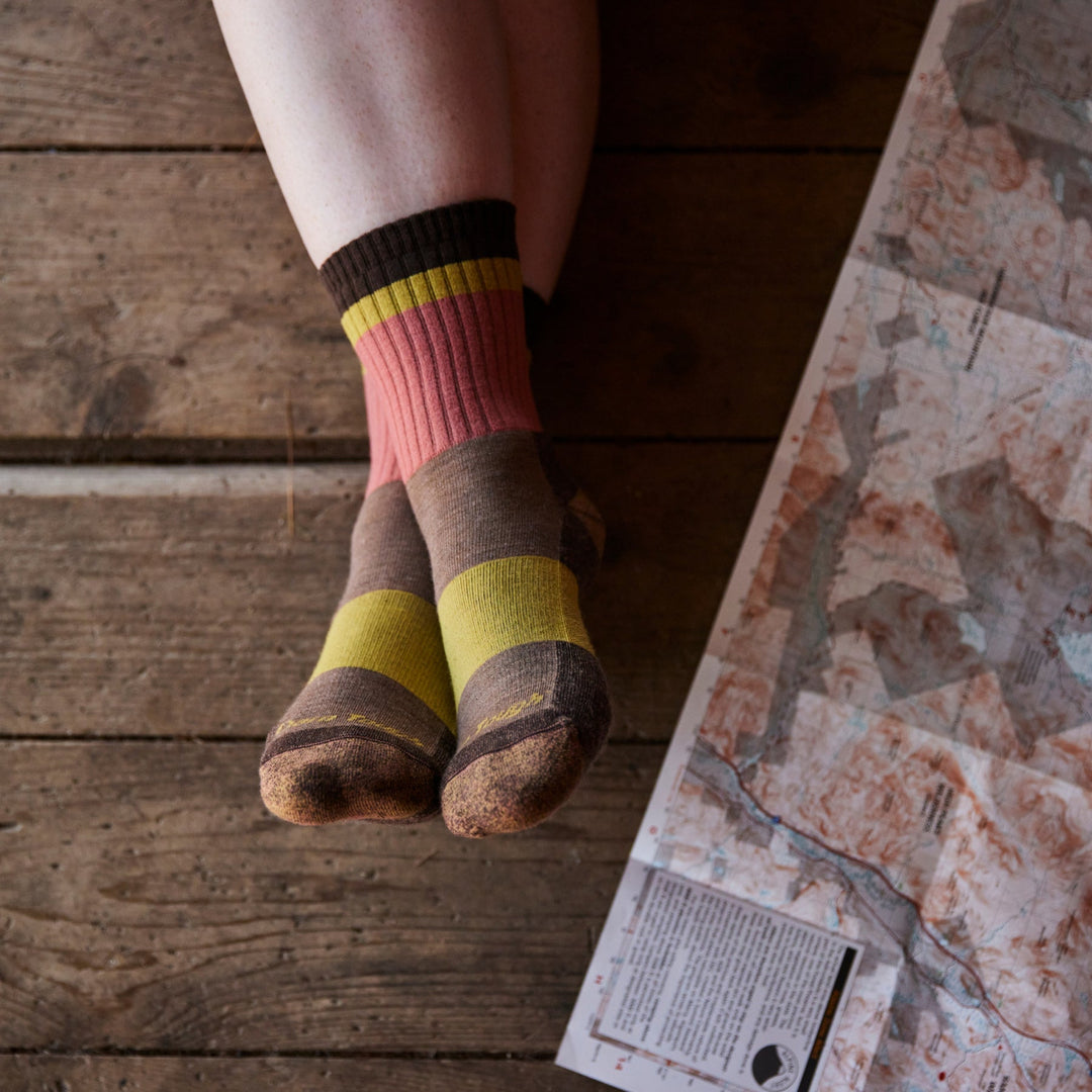 Darn Tough Women's Heady Betty Micro Crew Lightweight Hiking Socks