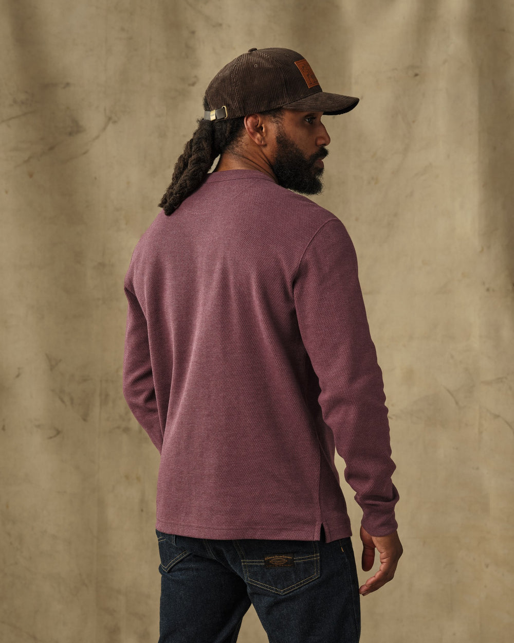 Filson Men's Waffle Knit Thermal Crewneck