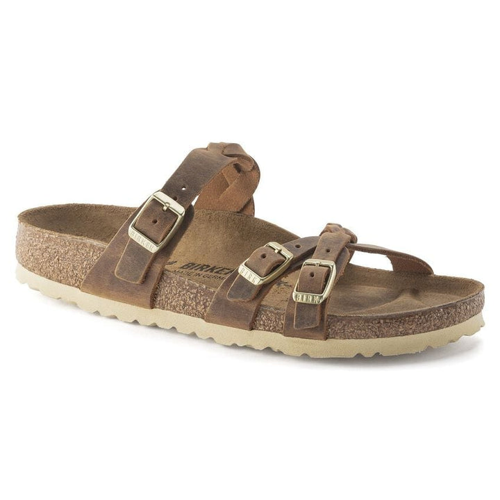 Birkenstock Franca Braided Oiled Leather