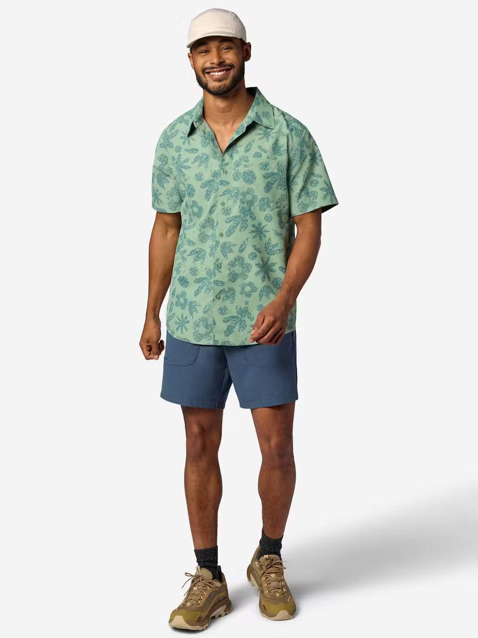 Marmot Men's AirExchange UPF 40 Novelty Short-Sleeve Collared Shirt