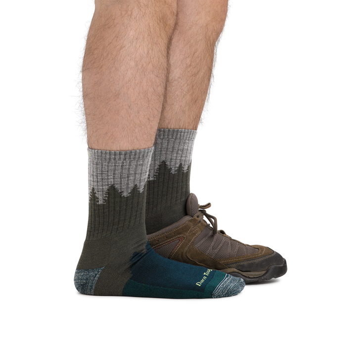 Darn Tough Men's Number 2 Micro Crew Midweight Hiking Socks