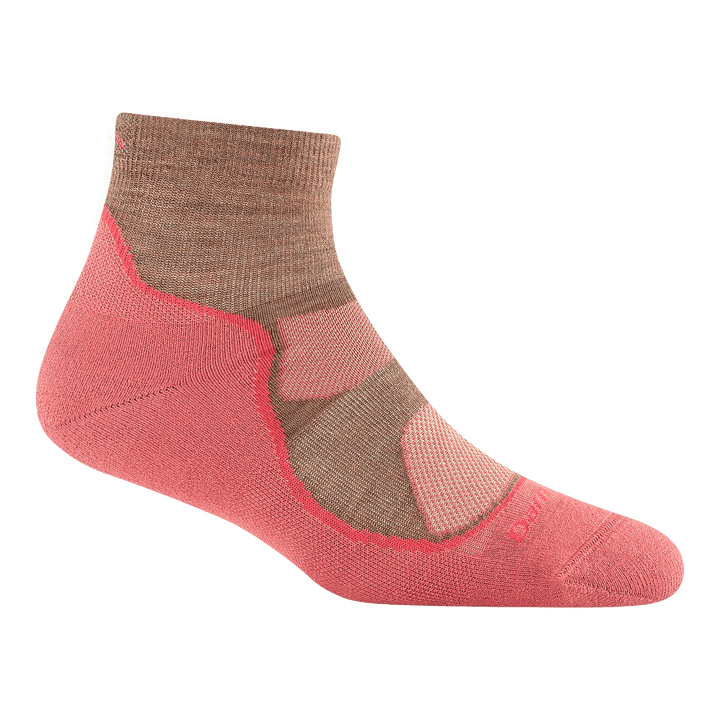 Darn Tough Women's Light Hiker Quarter Lightweight Hiking Socks