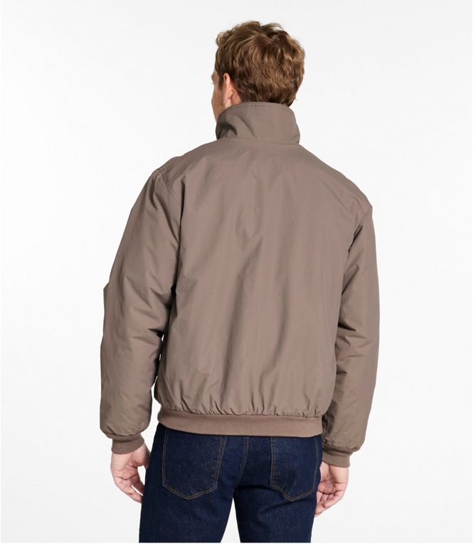 L.L.Bean Men's Warm-Up Jacket, Fleece Lined, Regular