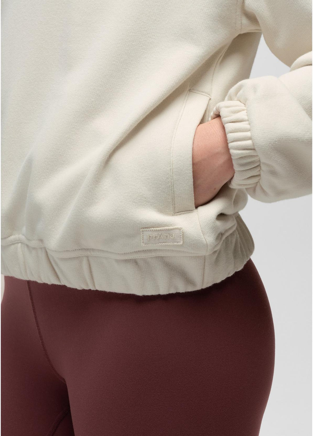 prAna Women's DreamTerry V-Neck Hoodie