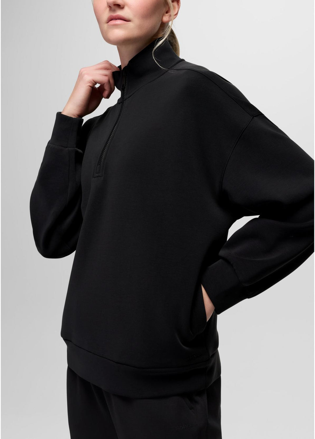prAna Women's Shea Soft Relaxed Half Zip