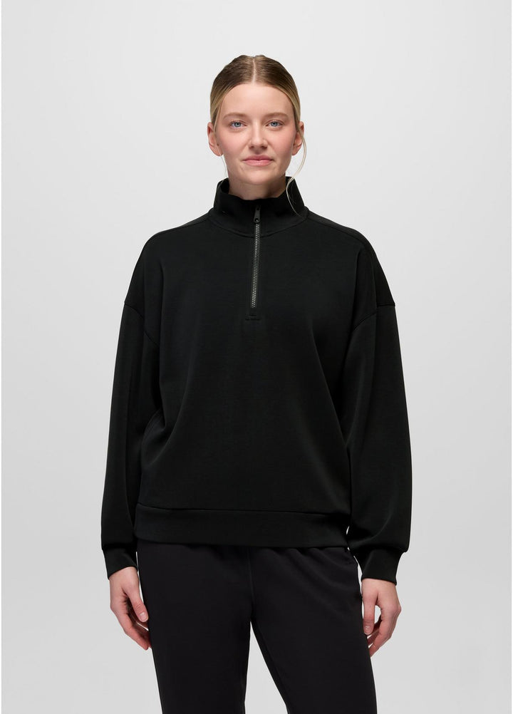prAna Women's Shea Soft Relaxed Half Zip