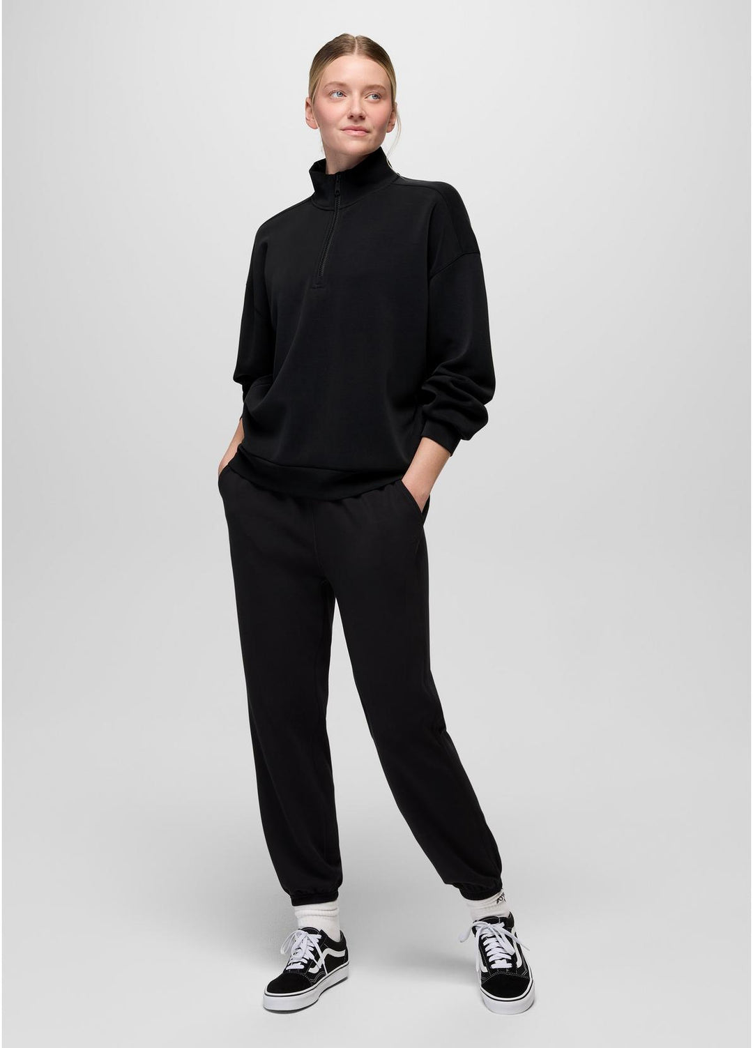 prAna Women's Shea Soft Relaxed Half Zip