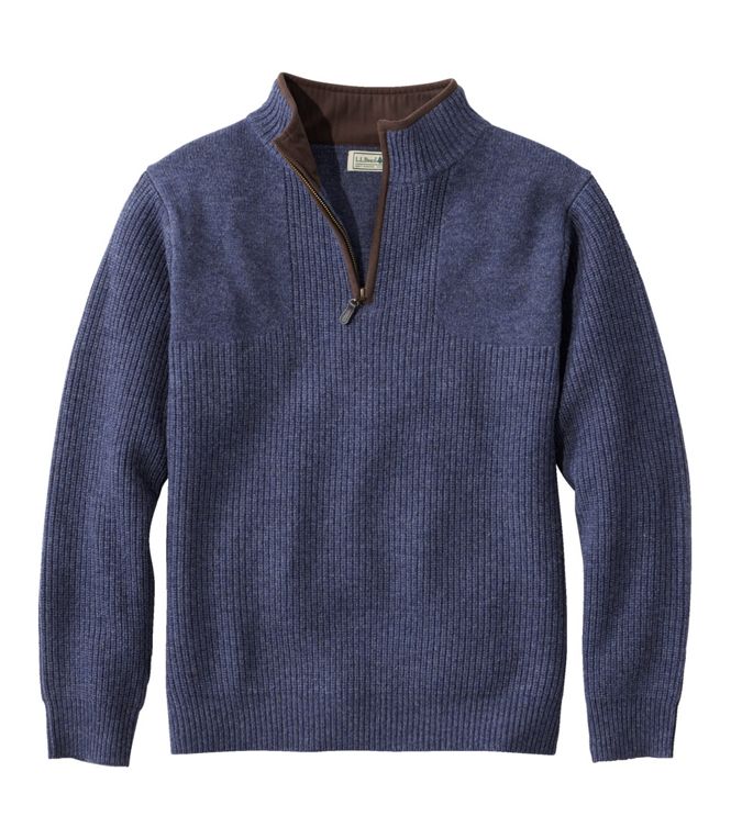 L.L.Bean M's Waterfowl Sweater Regular
