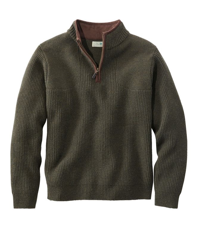 L.L.Bean M's Waterfowl Sweater Regular