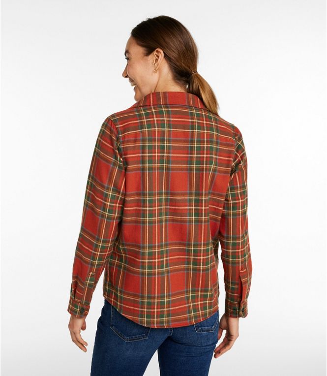 L.L.Bean Women's Scotch Plaid Shirt Regular