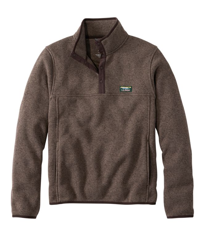 L.L.Bean Men's Bean's Sweater Fleece Pullover Regular