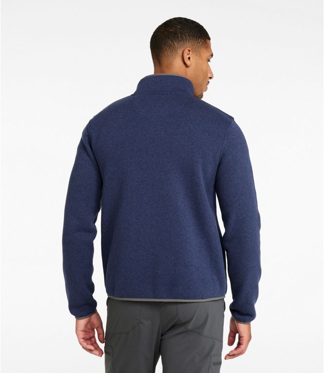 L.L.Bean Men's Bean's Sweater Fleece Pullover Regular