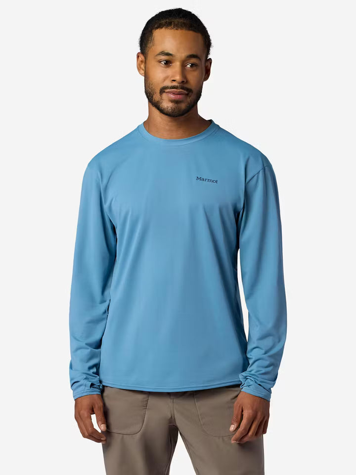 Marmot Men's AirExchange UPF 50 Long-Sleeve Crew
