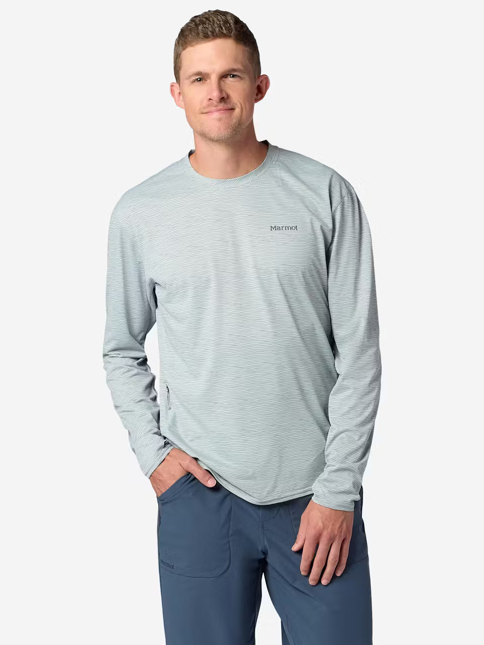 Marmot Men's AirExchange UPF 50 Long-Sleeve Crew