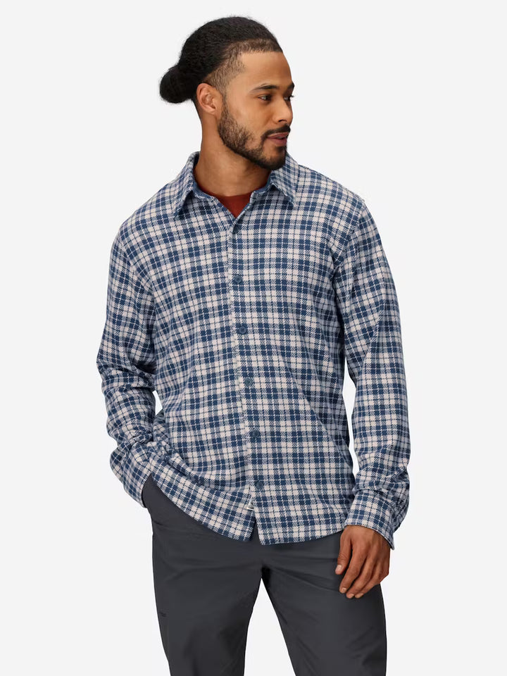 Men’s Alpine Haven Knit Flannel Long-Sleeve Shirt