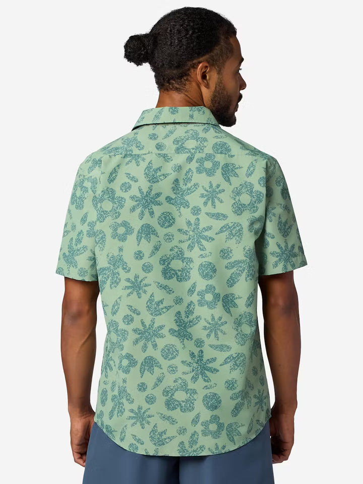 Marmot Men's AirExchange UPF 40 Novelty Short-Sleeve Collared Shirt