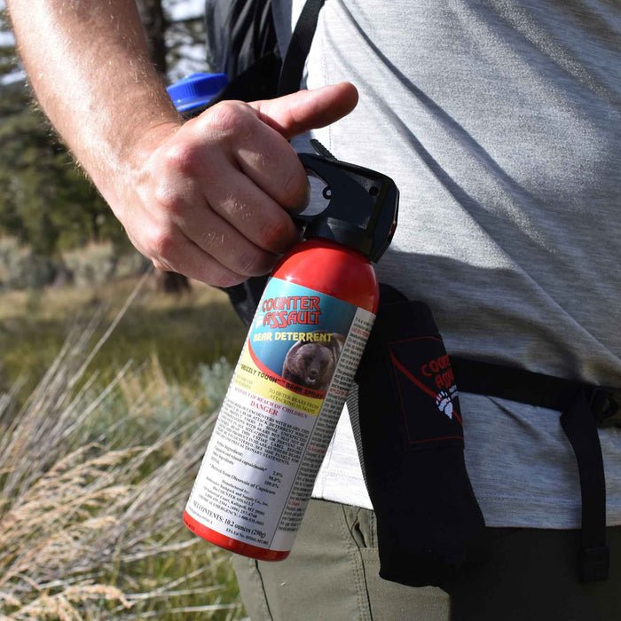 40 - Foot Bear Spray (10.2 oz.) with Holster - Quest Outdoors