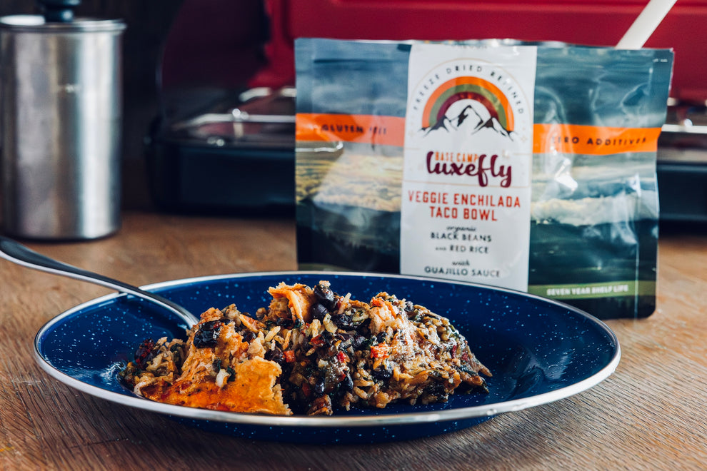 Luxefly BaseCamp Vegetable Enchilada Bowl
