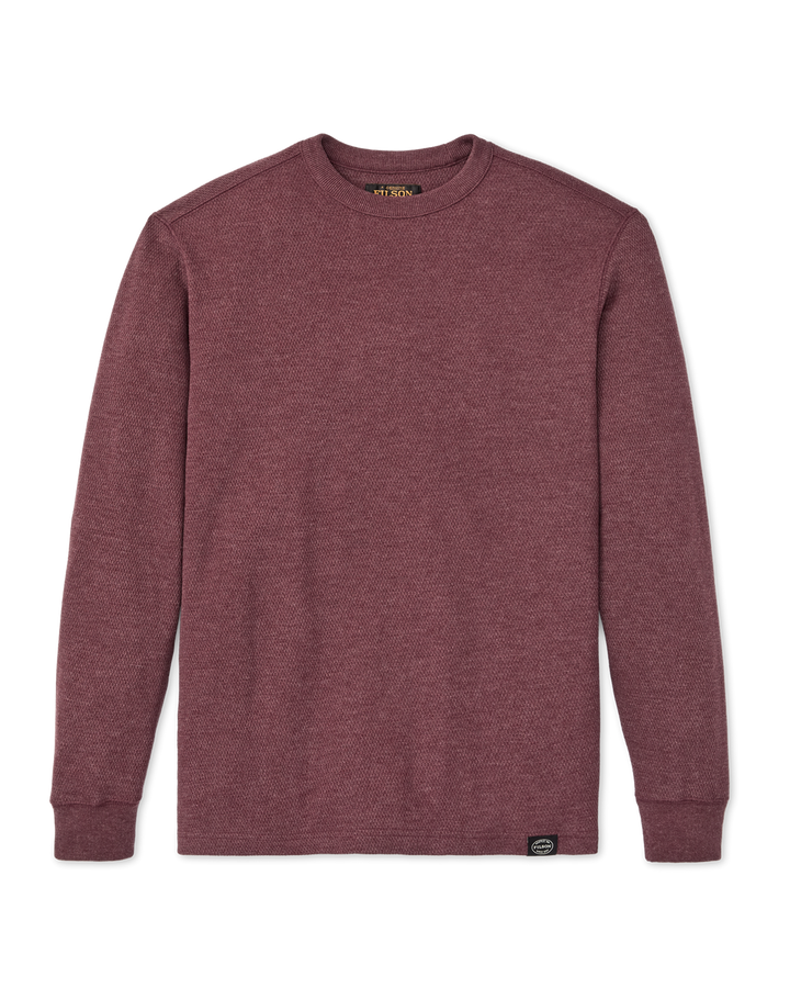 Filson Men's Waffle Knit Thermal Crewneck