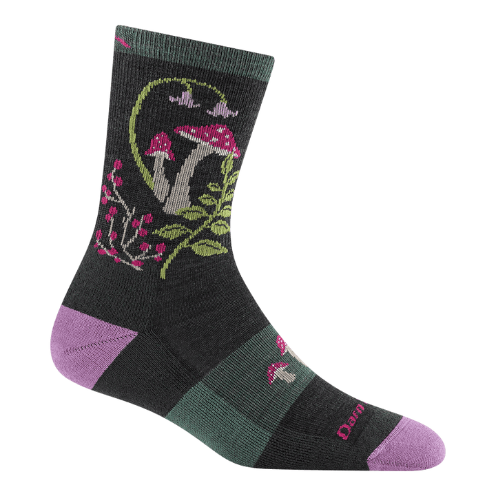 Darn Tough Women's Mellow Mushrooms Micro Crew Lightweight Hiking Socks