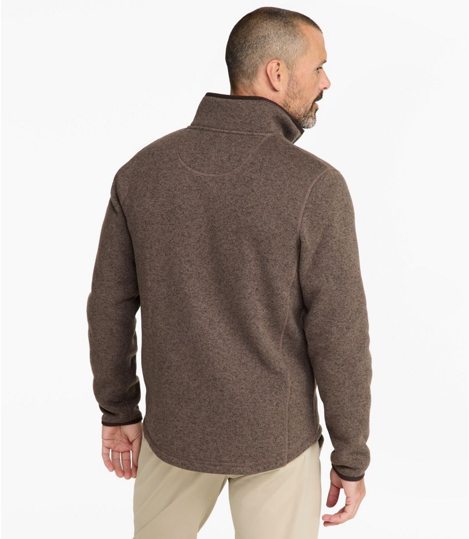 L.L.Bean Men's Bean's Sweater Fleece Full Zip Jacket, Tall