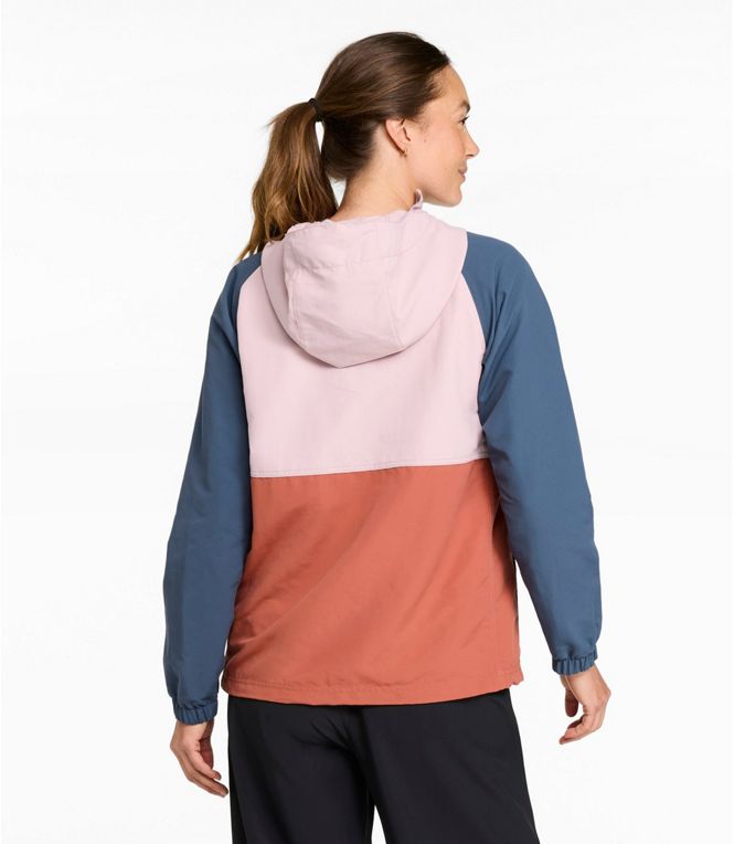 L.L.Bean Woman's Mountain Classic Anorak Multi Color Regular