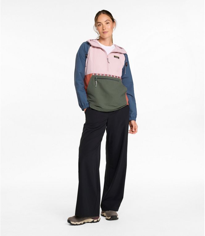 L.L.Bean Woman's Mountain Classic Anorak Multi Color Regular