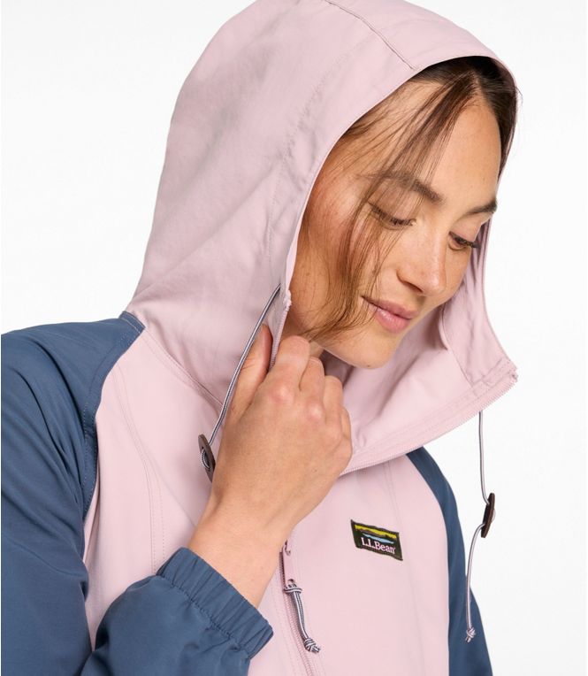 L.L.Bean Woman's Mountain Classic Anorak Multi Color Regular