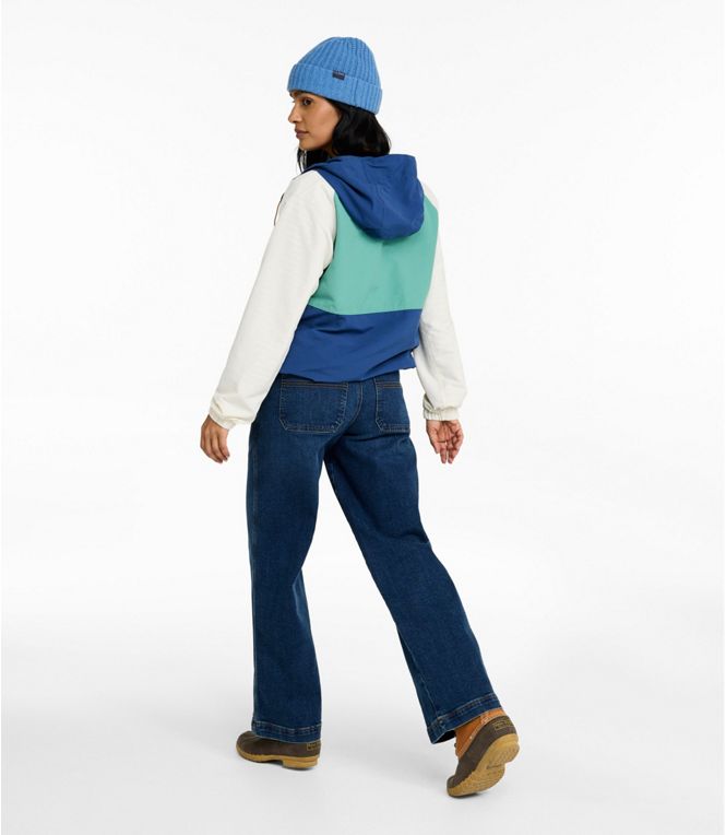 L.L.Bean Woman's Mountain Classic Anorak Multi Color Regular