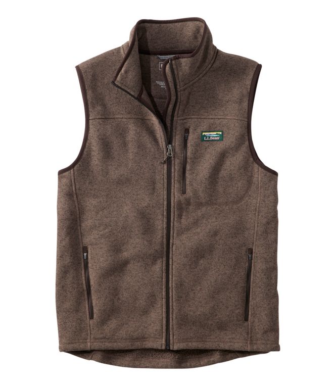 L.L.Bean Men's Bean's Sweater Fleece Vest Regular