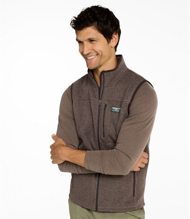 L.L.Bean Men's Bean's Sweater Fleece Vest Regular