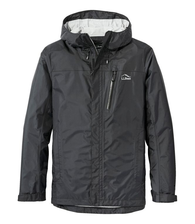 L.L.Bean Men's Trail Model Rain Jacket Regular