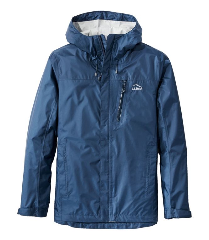 L.L.Bean Men's Trail Model Rain Jacket Regular