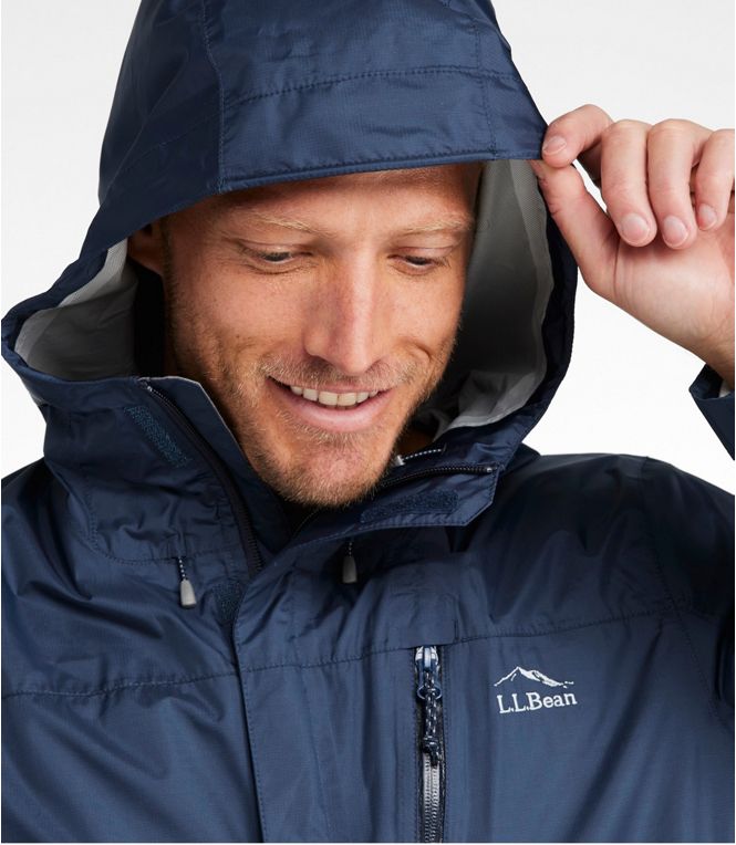 L.L.Bean Men's Trail Model Rain Jacket Regular