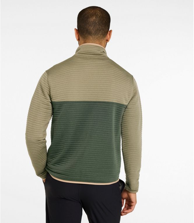 L.L.Bean Men's Airlight Knit Pullover Colorblock Regular