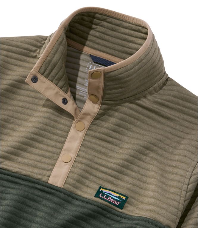 L.L.Bean Men's Airlight Knit Pullover Colorblock Regular