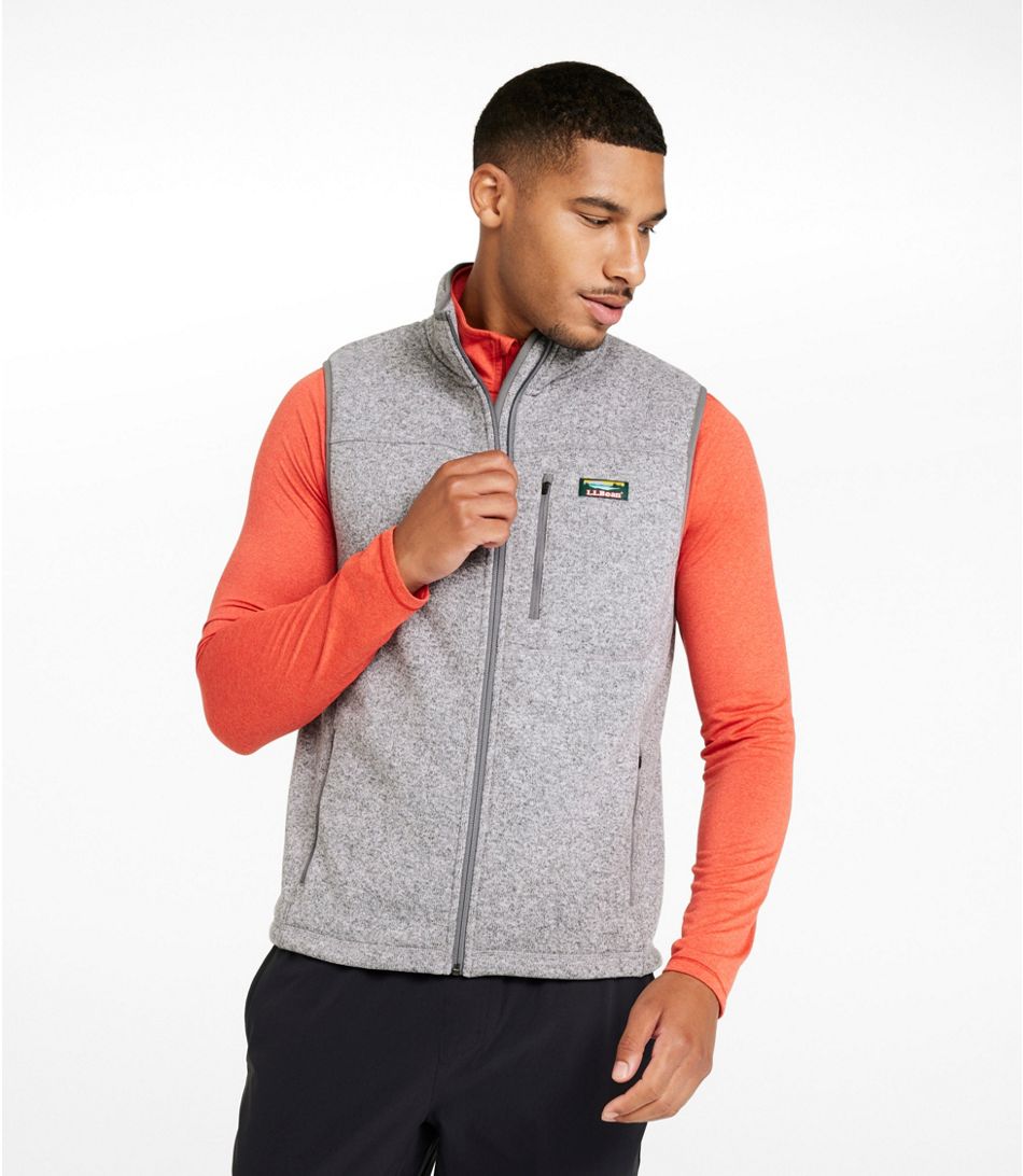 L.L.Bean Men's Bean's Sweater Fleece Vest Tall