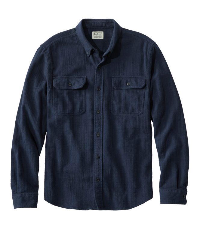 L.L.Bean Men's 1912 Field Flannel Slightly Fitted Reg