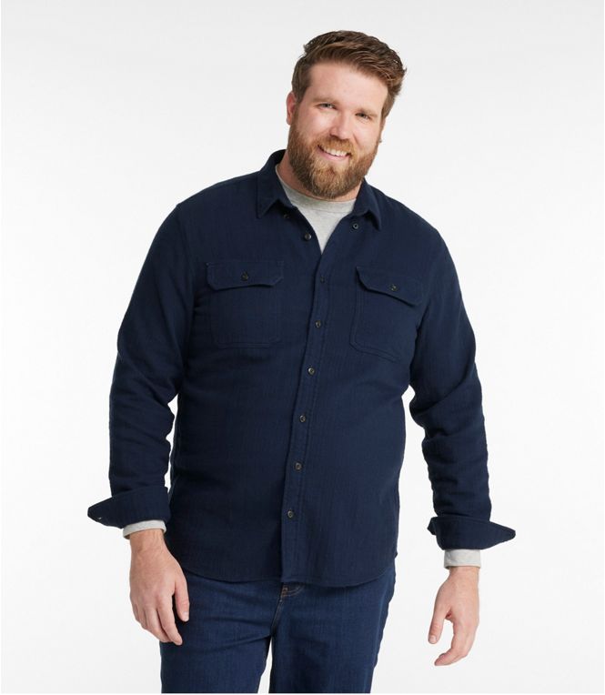 L.L.Bean Men's 1912 Field Flannel Slightly Fitted Reg