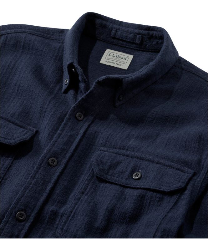 L.L.Bean Men's 1912 Field Flannel Slightly Fitted Reg