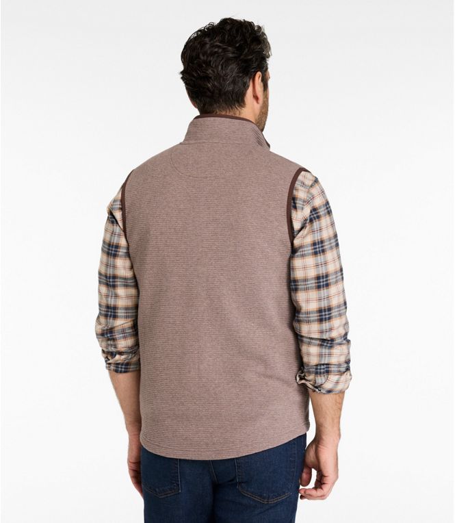 L.L.Bean Men's Lakewashed Double-Knit Vest Reg