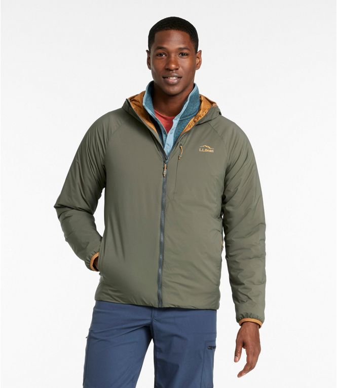 L.L.Bean Men's Primaloft Packaway Air Hoodie Regular