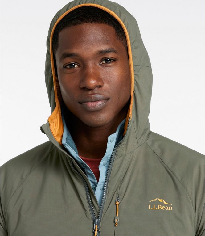 L.L.Bean Men's Primaloft Packaway Air Hoodie Regular