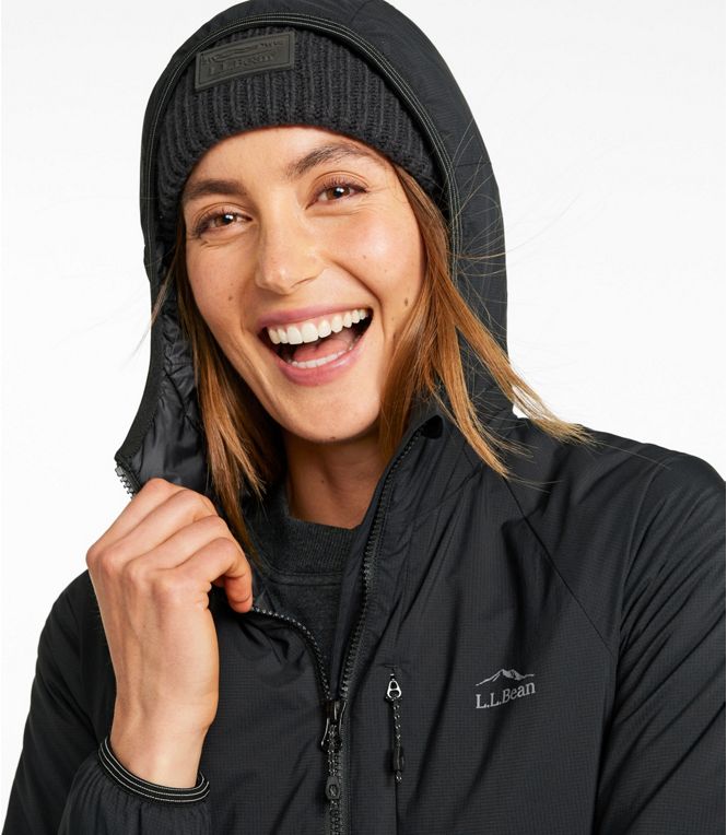 L.L.Bean Women's Primaloft Packaway Air Hoodie Regular