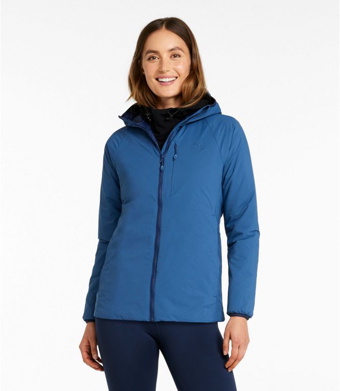 L.L.Bean Women's Primaloft Packaway Air Hoodie Regular