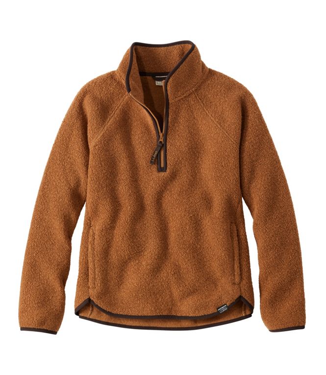 L.L.Bean Women's All Season Wool Fleece Pullover Regular