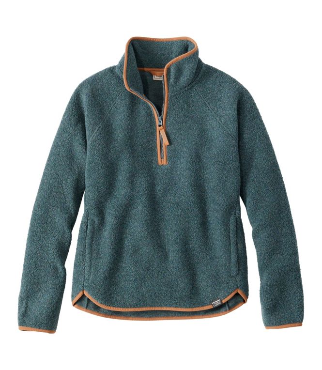 L.L.Bean Women's All Season Wool Fleece Pullover Regular